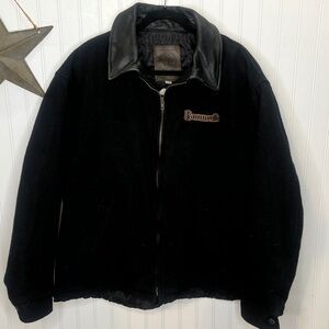Golden Bear Bonneville Racing Bomber Wool Coat Size XXXL